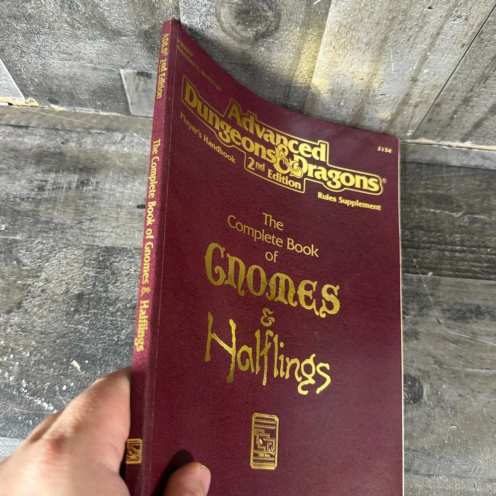 The Complete Book of Gnomes & Halflings Advanced Dungeons & Dragons, 2nd Edition